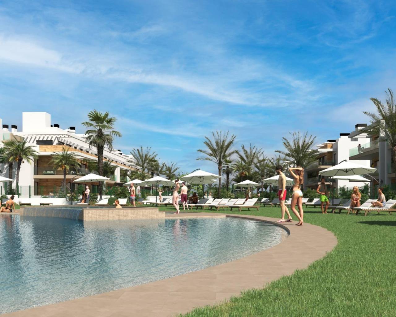 New Build - Apartments - Los Alcazares - Serena Golf