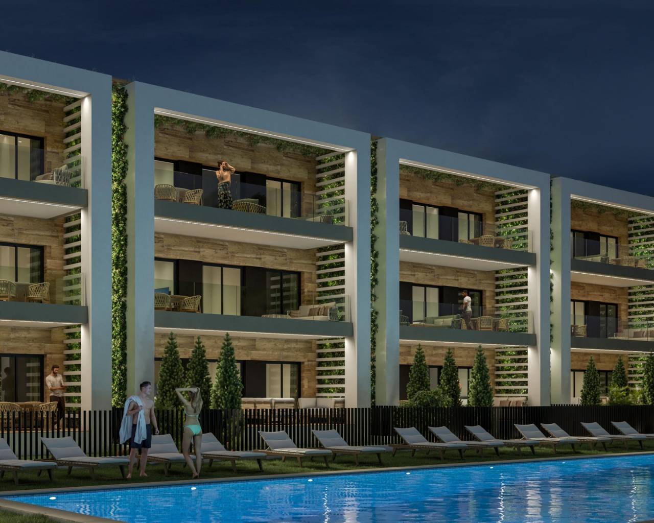 New Build - Apartments - Los Alcazares - Serena Golf