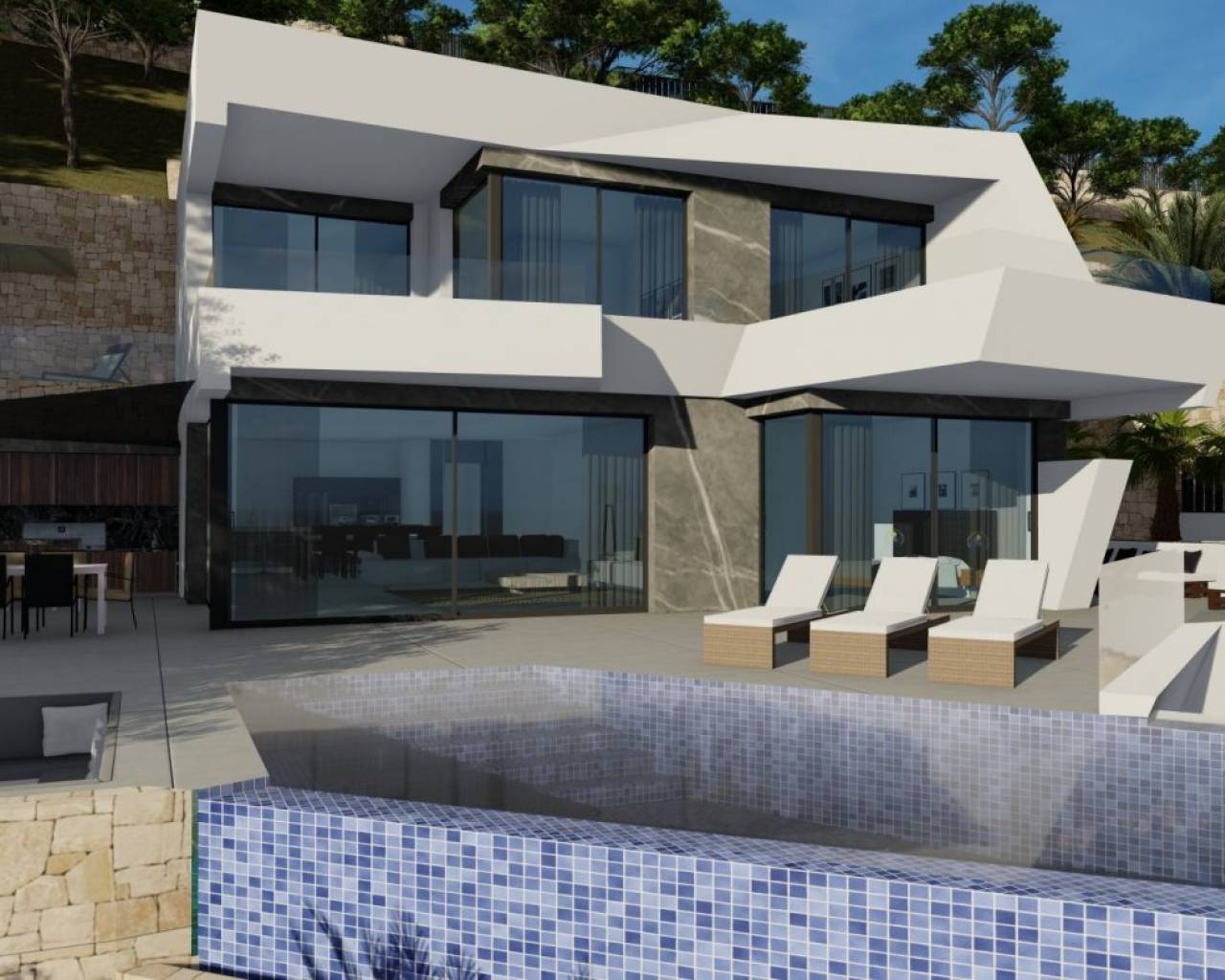 Nueva construcción  - Villas - Calpe - Maryvilla