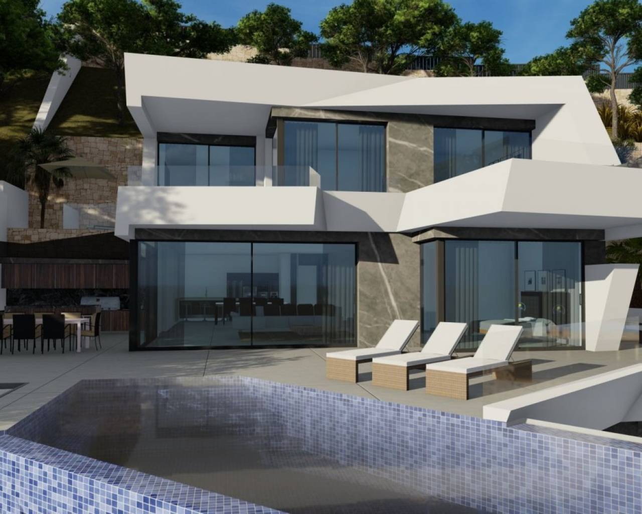 Nueva construcción  - Villas - Calpe - Maryvilla