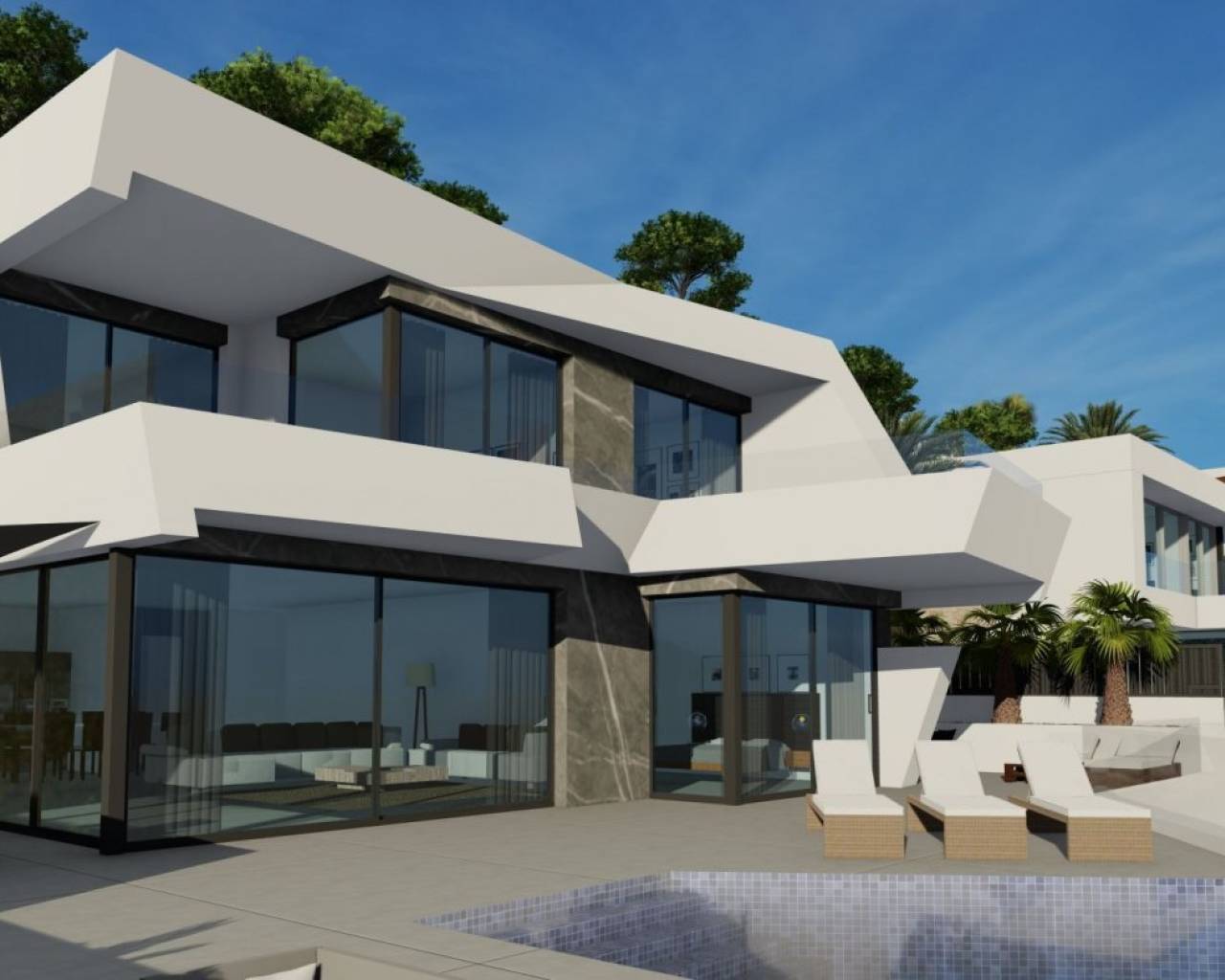 Nueva construcción  - Villas - Calpe - Maryvilla