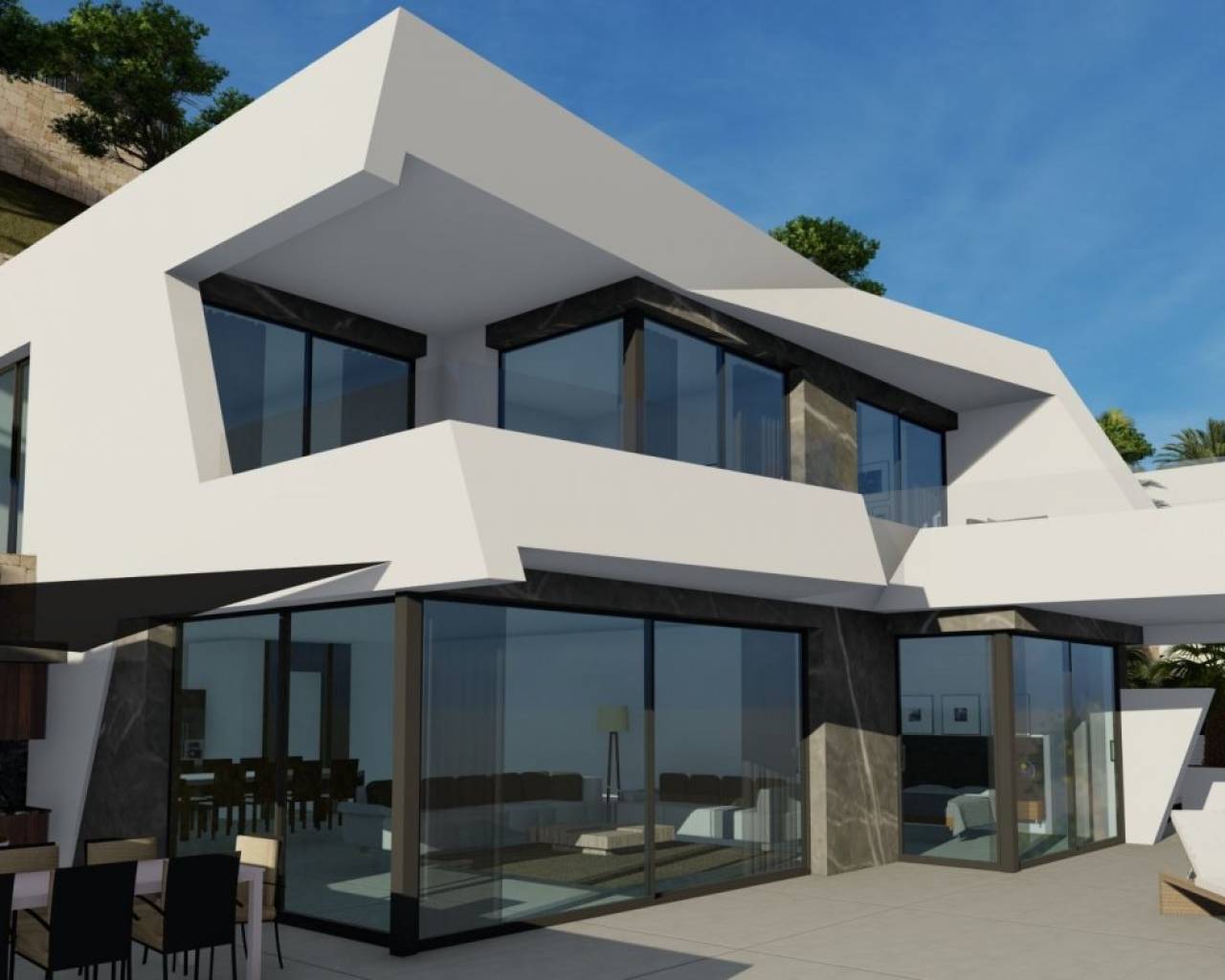 Nueva construcción  - Villas - Calpe - Maryvilla