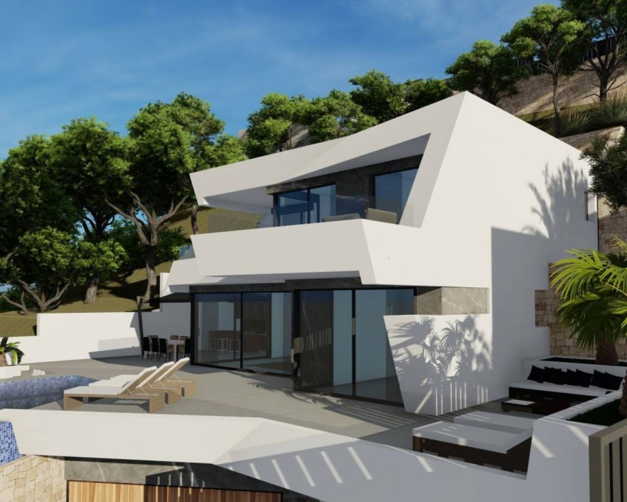 Nueva construcción  - Villas - Calpe - Maryvilla