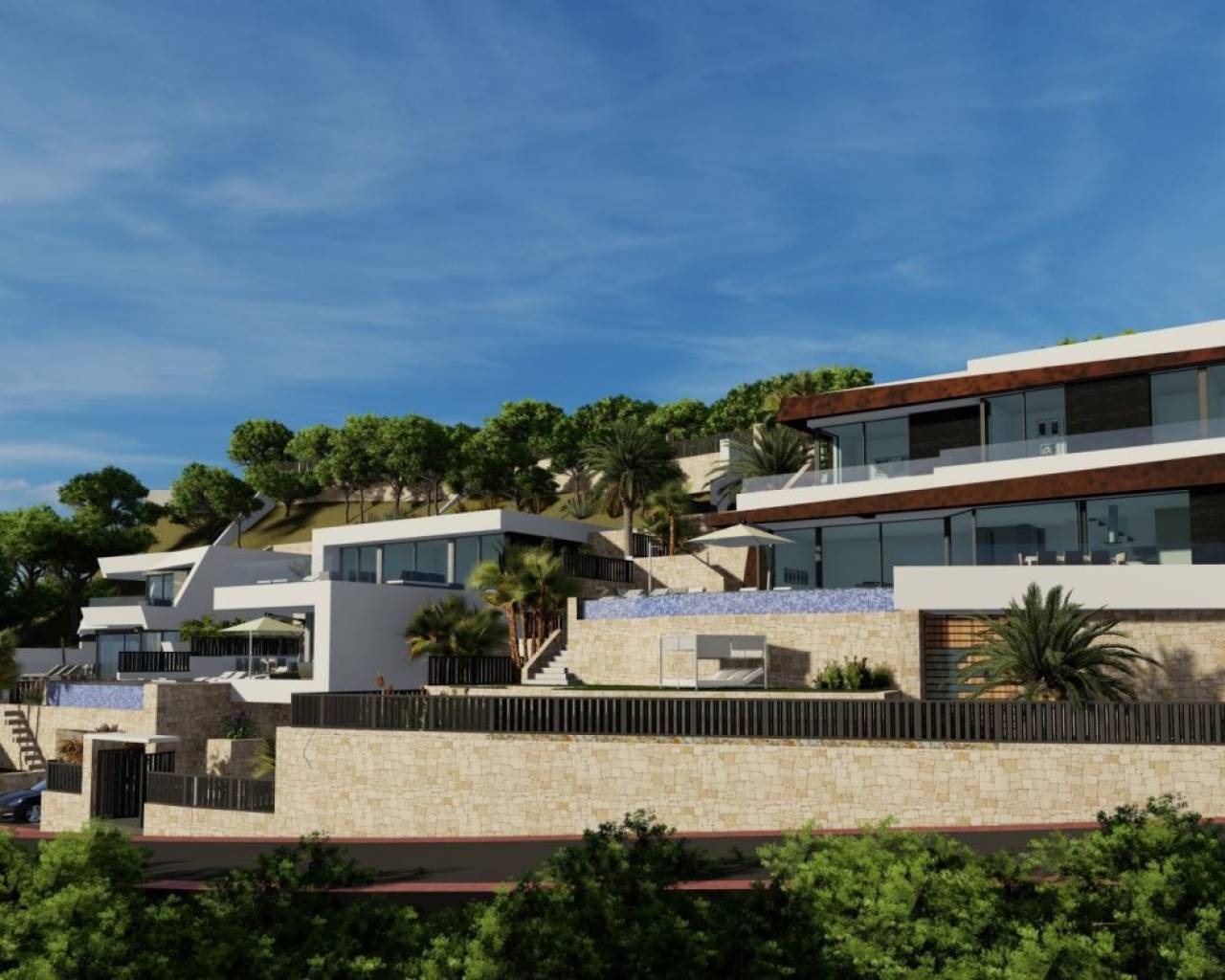 Nueva construcción  - Villas - Calpe - Maryvilla