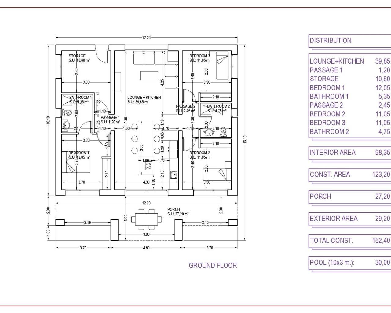 New Build - Villas - Pinoso - Campo