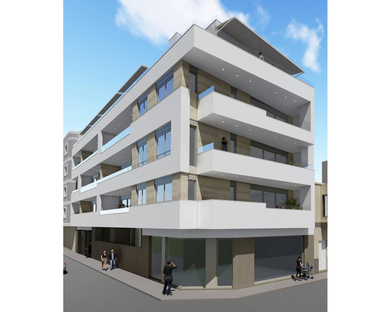 Nueva construcción  - Apartamentos - Torrevieja - Playa Del Cura