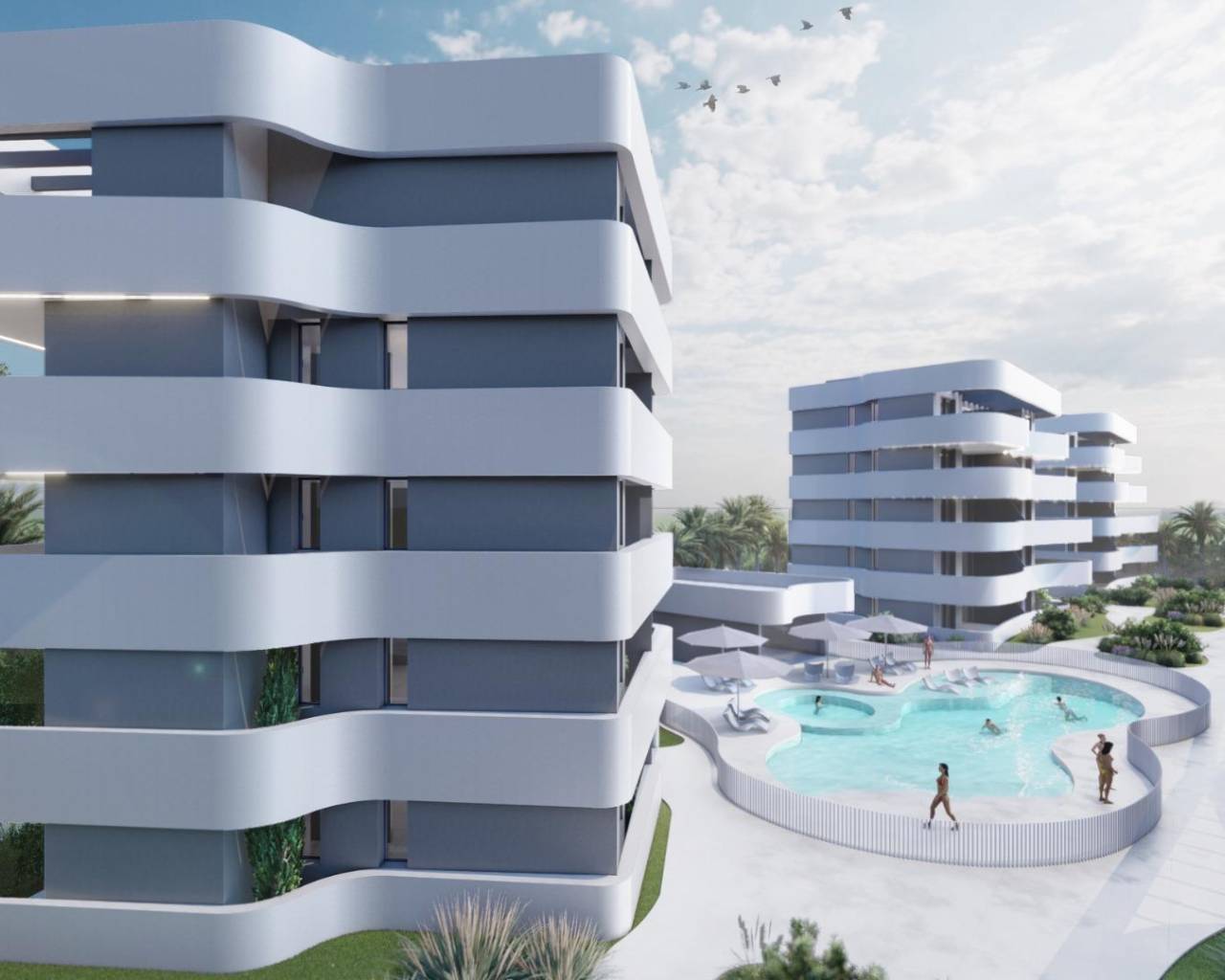 Nouvelle construction - Appartements - Guardamar del Segura - El Raso