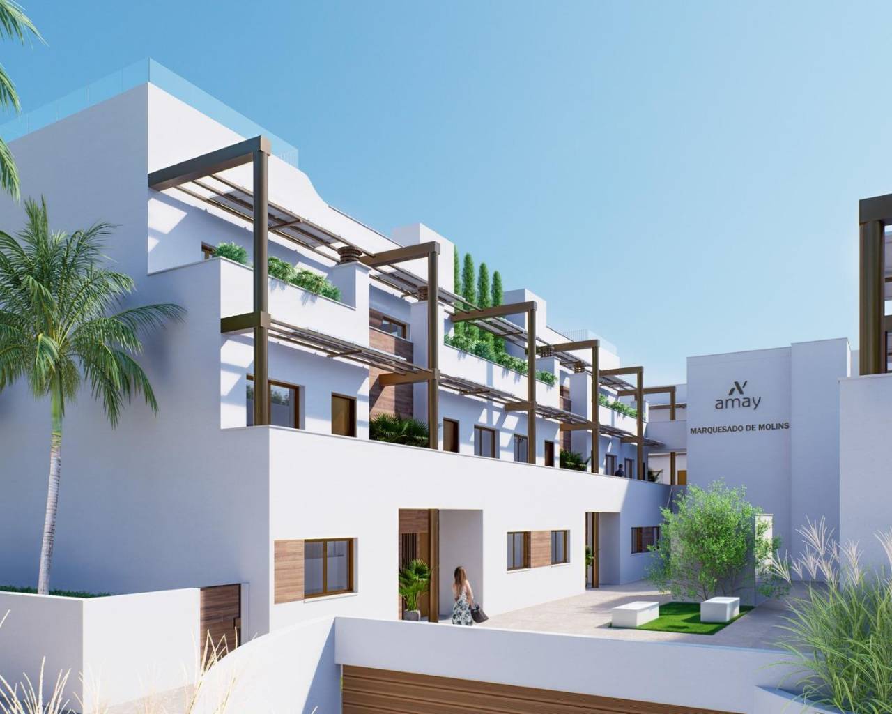 New Build - Bungalow  / Townhouse - Pilar de La Horadada - Playa de las Higuericas