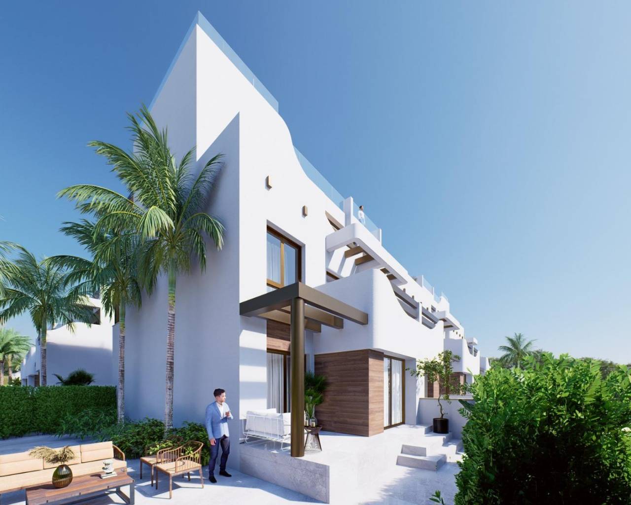 New Build - Bungalow  / Townhouse - Pilar de La Horadada - Playa de las Higuericas