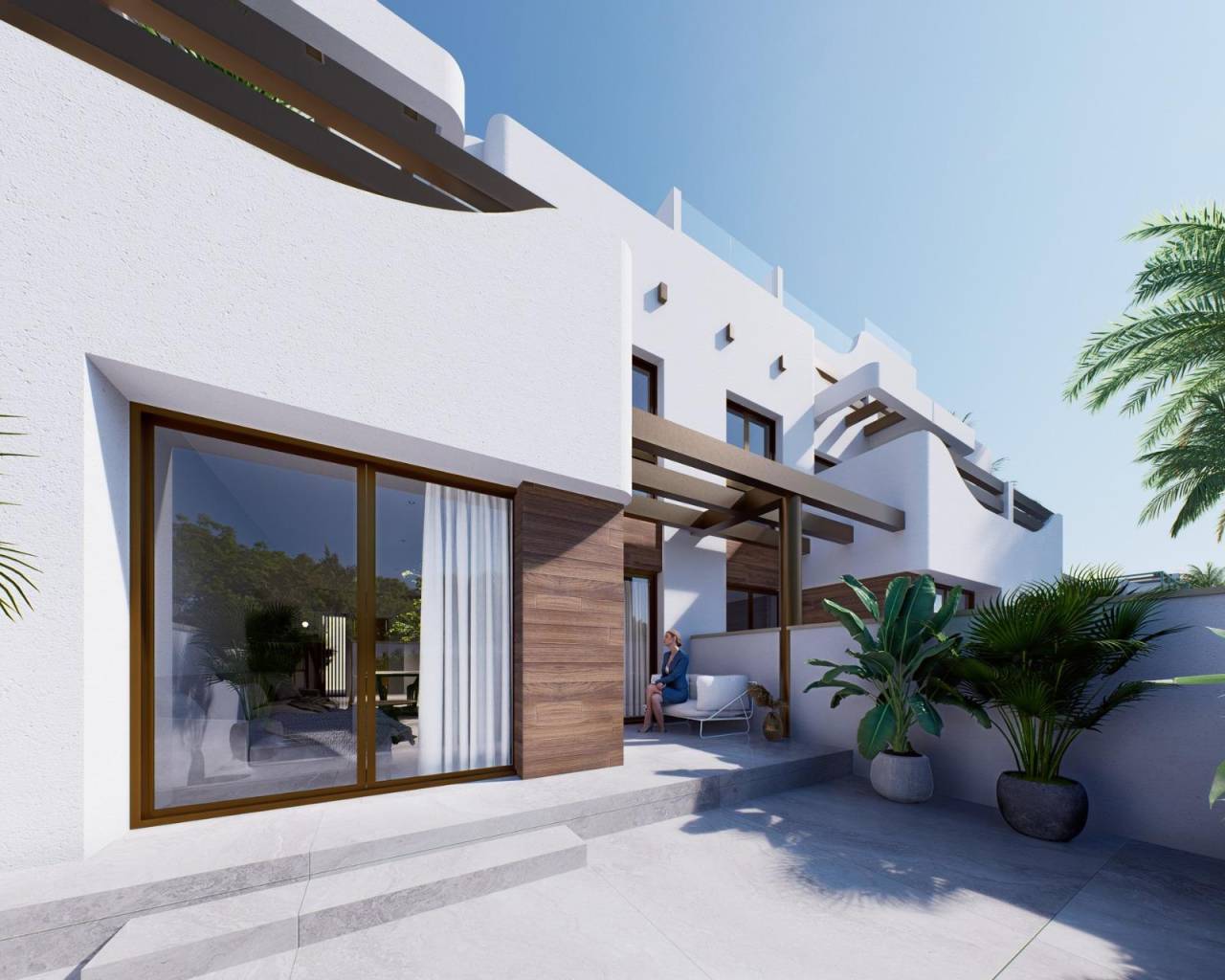 New Build - Bungalow  / Townhouse - Pilar de La Horadada - Playa de las Higuericas