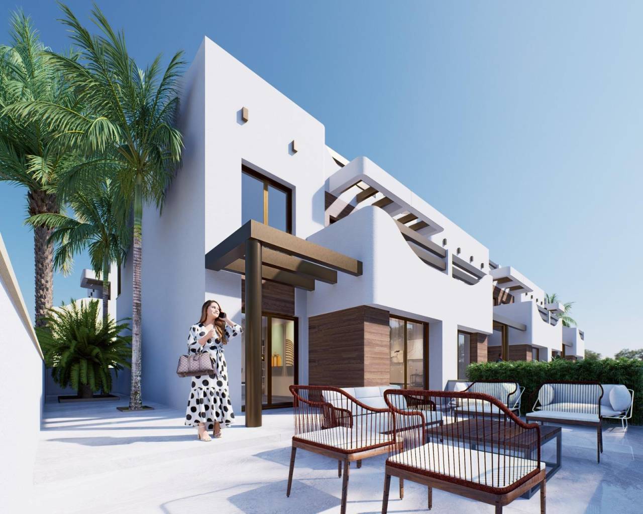 New Build - Bungalow  / Townhouse - Pilar de La Horadada - Playa de las Higuericas