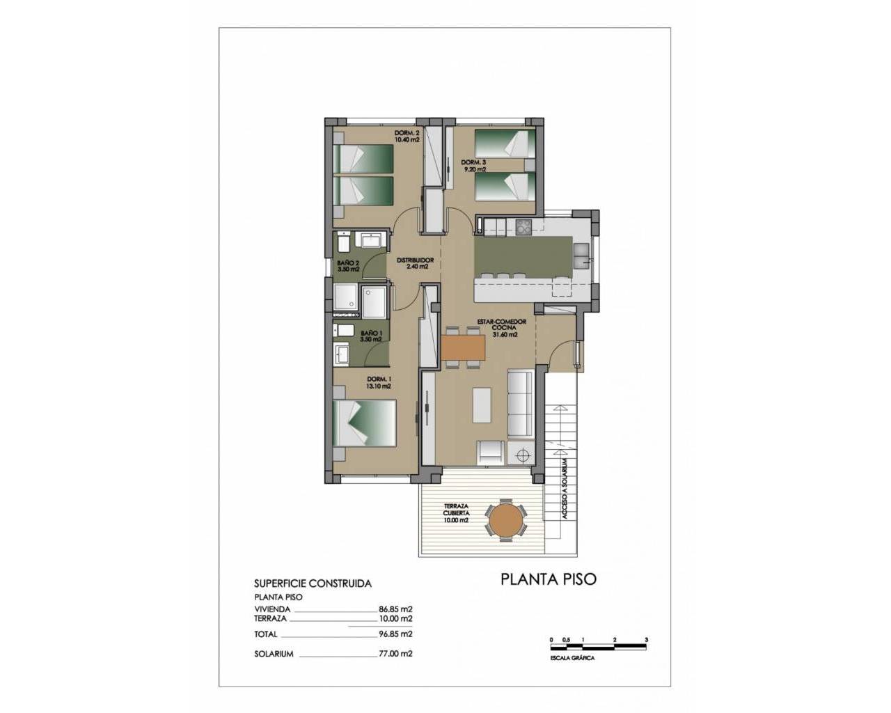 New Build - Bungalow  / Townhouse - San Miguel de Salinas - Urbanizaciones
