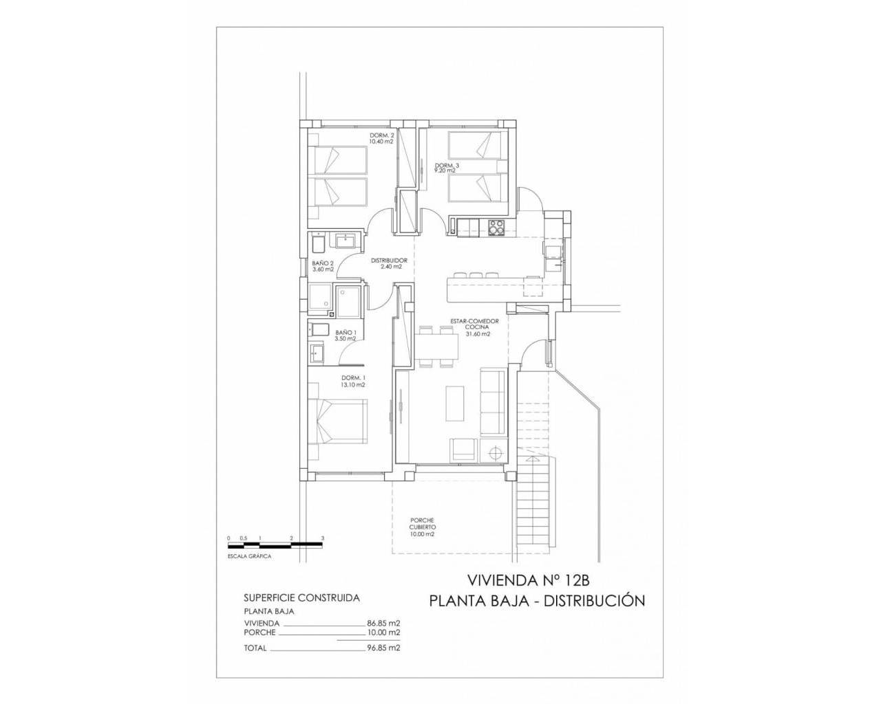Nueva construcción  - Adosado / Bungalow - San Miguel de Salinas - Urbanizaciones