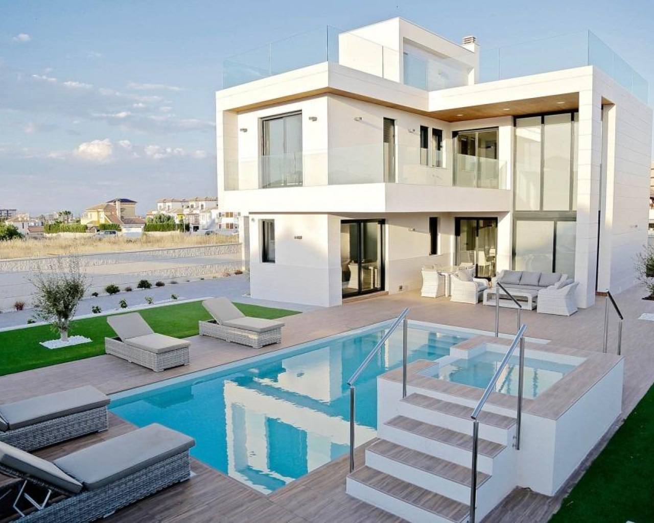 Nueva construcción  - Villas - Orihuela Costa - Campoamor