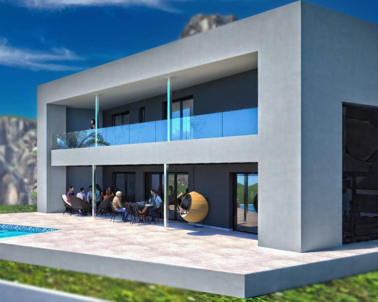 Nouvelle construction - Villas - la Nucia - Panorama