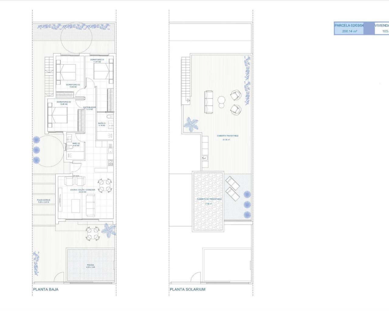 New Build - Villas - Los Alcazares - Serena Golf