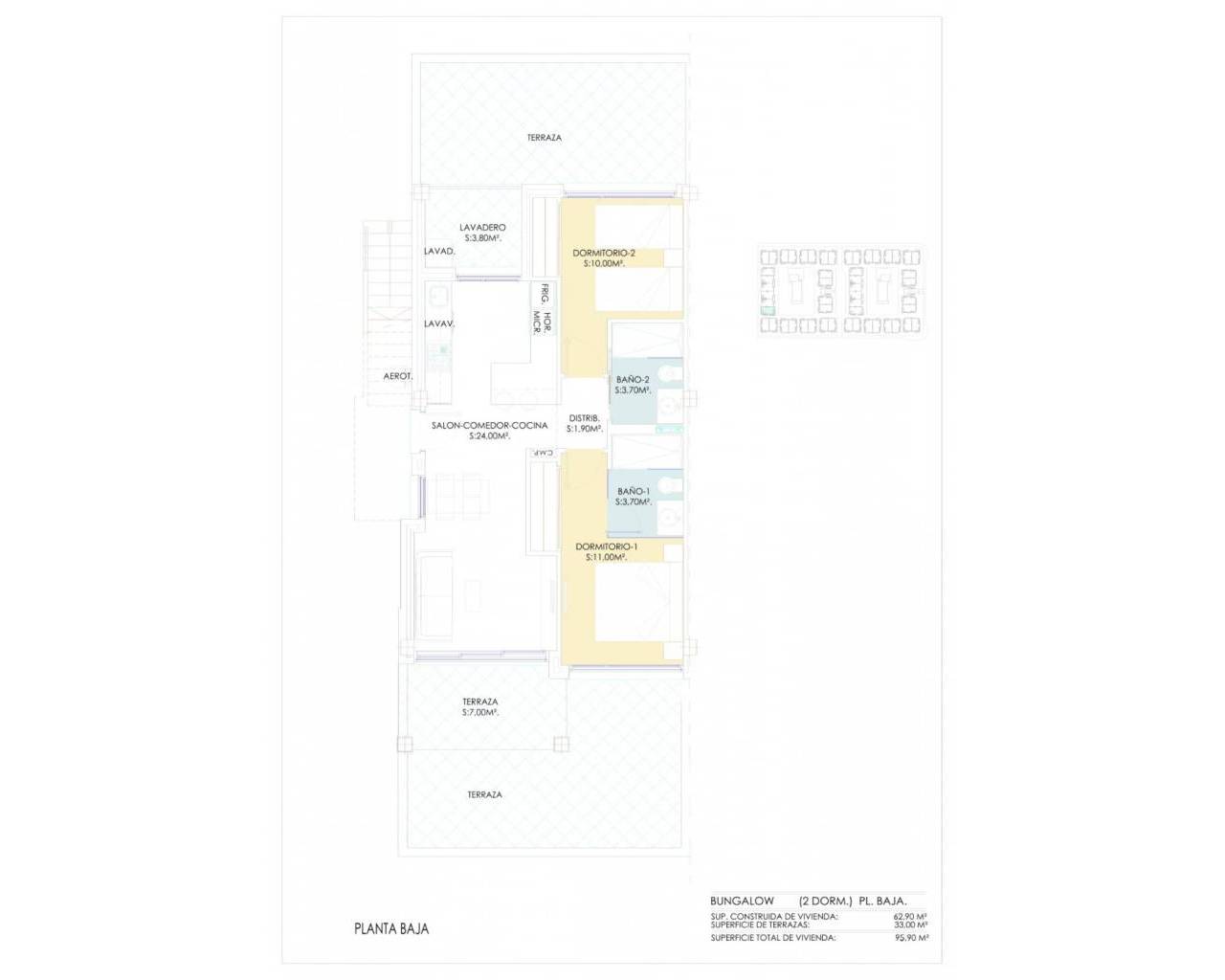 Nueva construcción  - Adosado / Bungalow - Torrevieja - Los Balcones