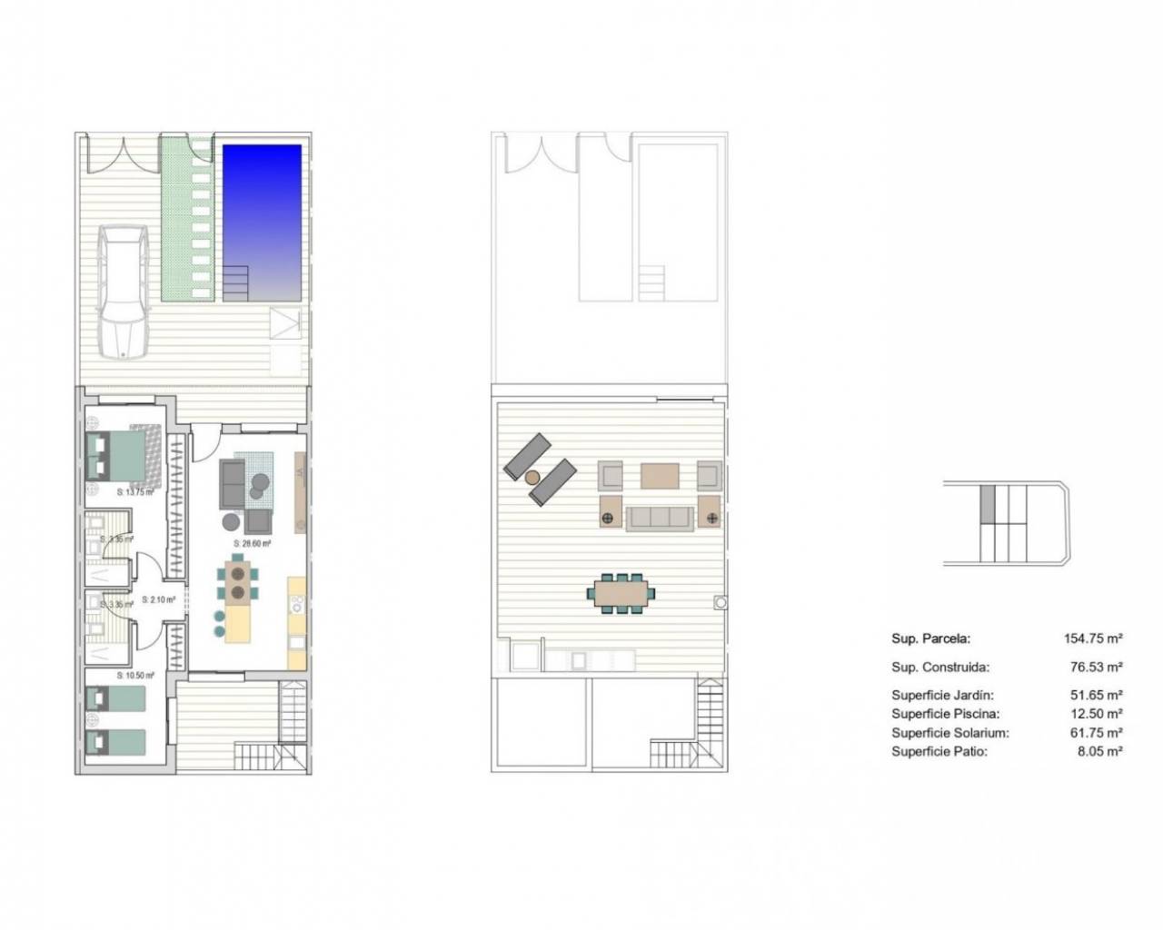 New Build - Bungalow  / Townhouse - San Javier