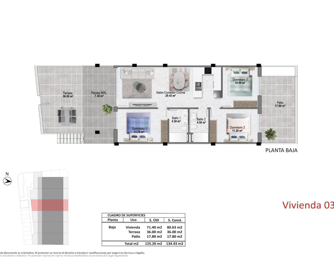 New Build - Rekkehus / Bungalow - Pilar de La Horadada - pueblo