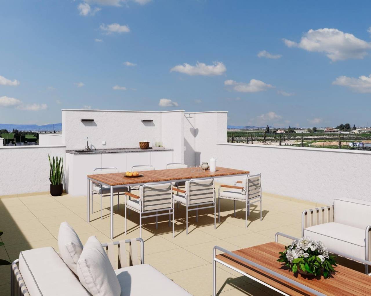 New Build - Bungalow  / Townhouse - Torre Pacheco - Roldán