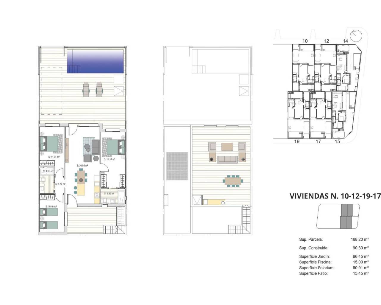 New Build - Bungalow  / Townhouse - Torre Pacheco - Roldán