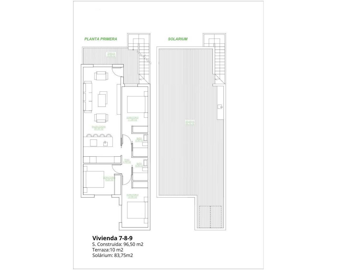 Nueva construcción  - Adosado / Bungalow - San Pedro del Pinatar - Los Antolinos