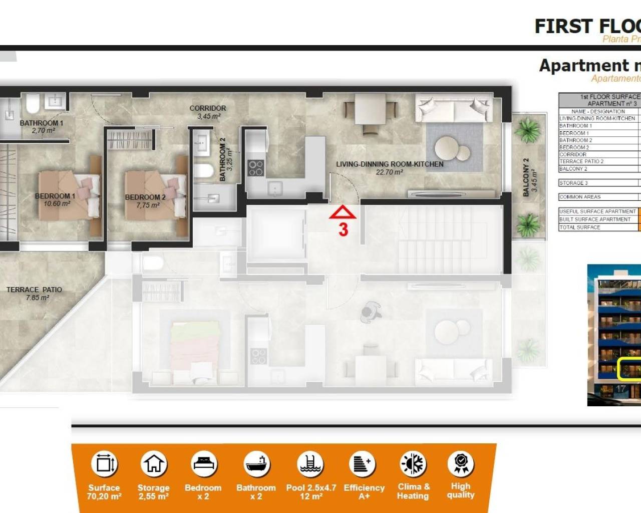  - Apartment - Torrevieja - Playa del Acequión