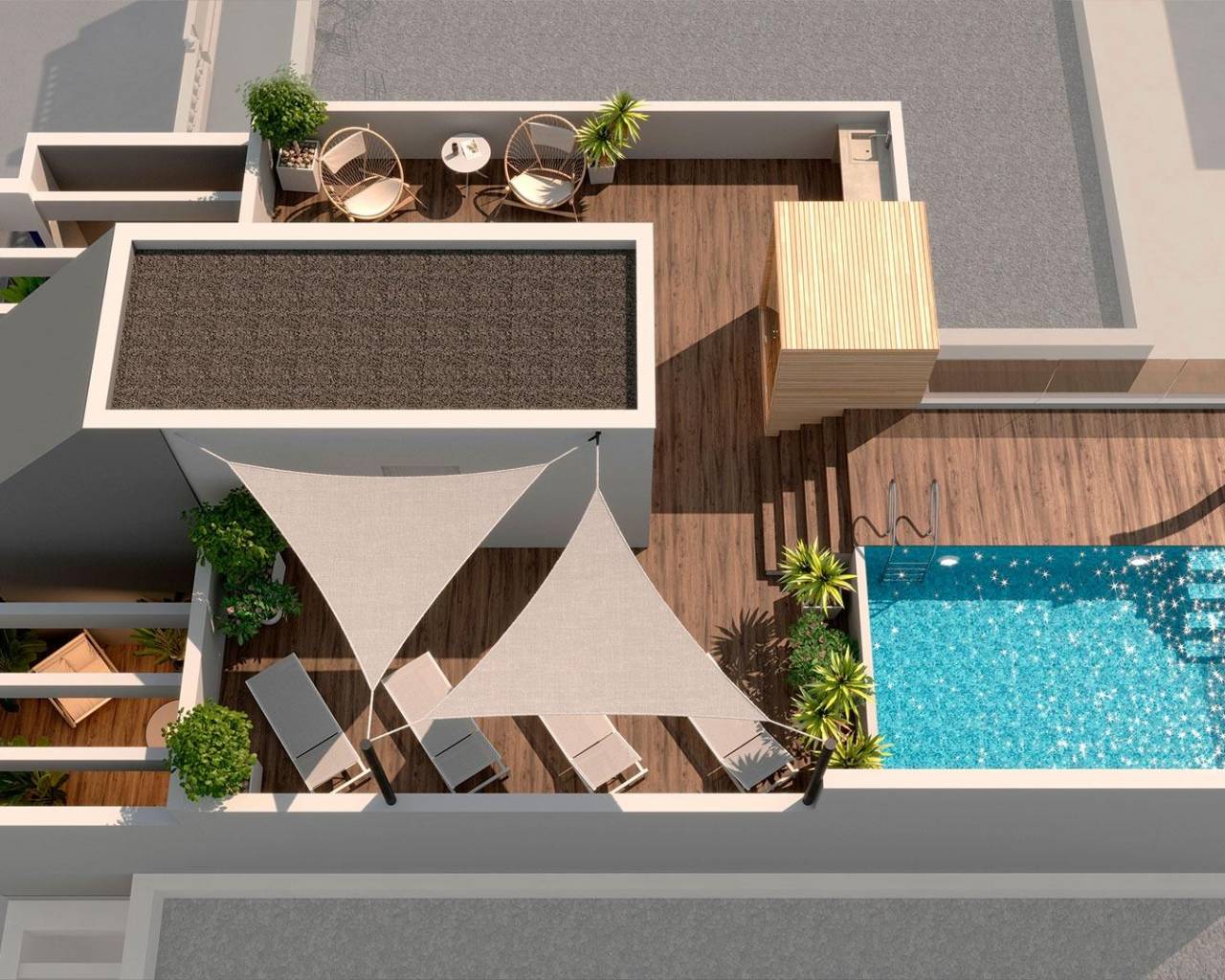 Nueva construcción  - Apartamentos - Torrevieja - Playa del Acequión