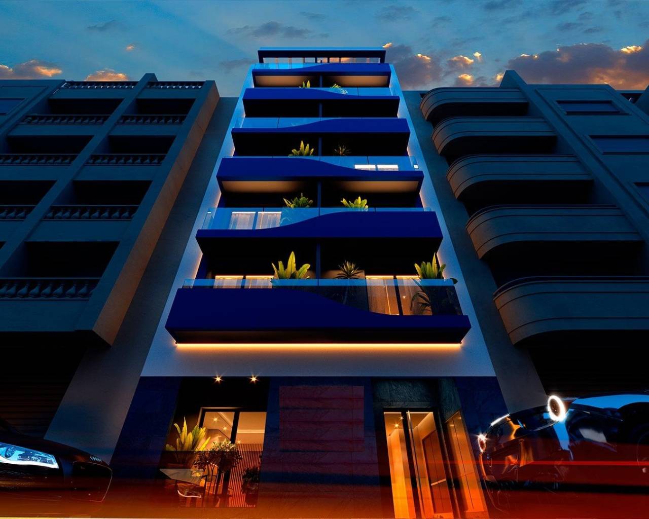 Nueva construcción  - Apartamentos - Torrevieja - Playa del Acequión