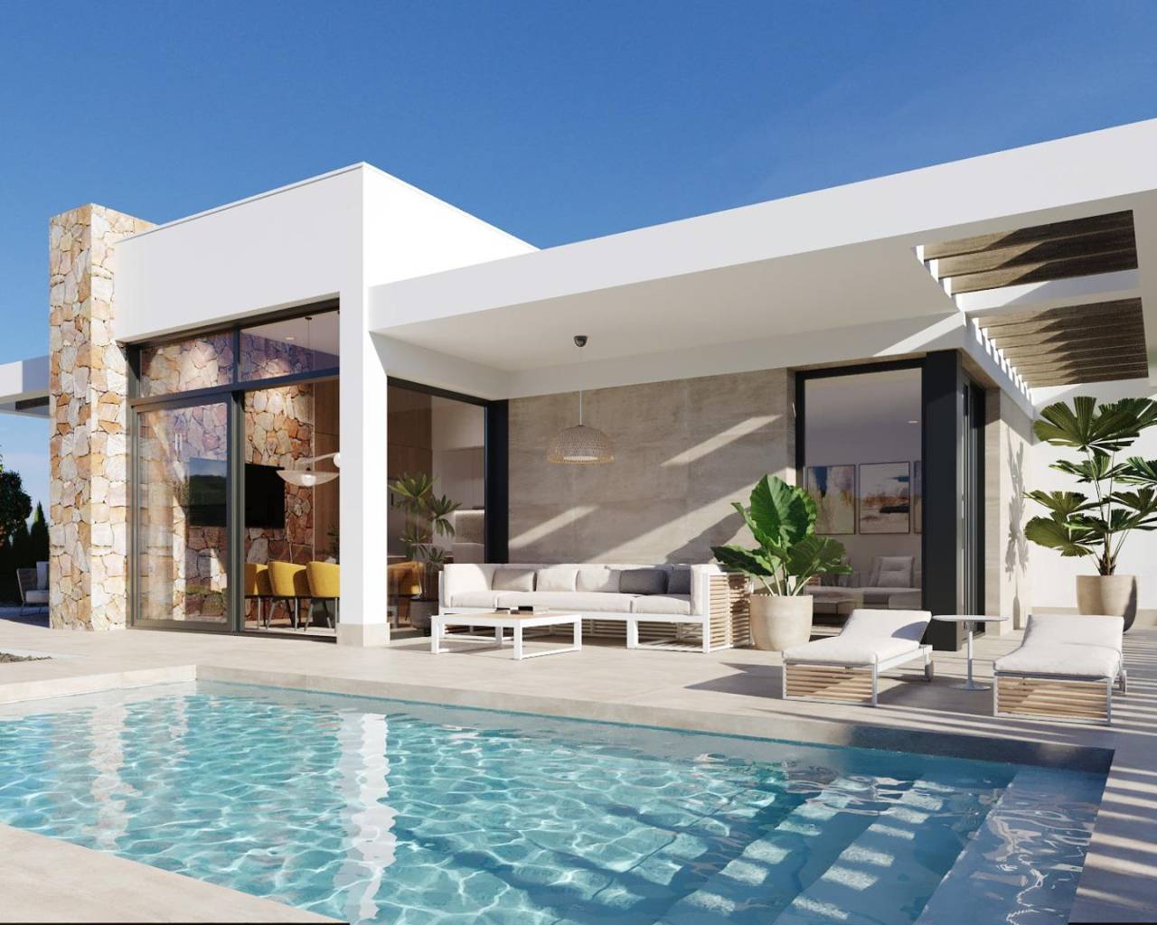 New Build - Villas - Fuente Álamo - Hacienda del Alamo