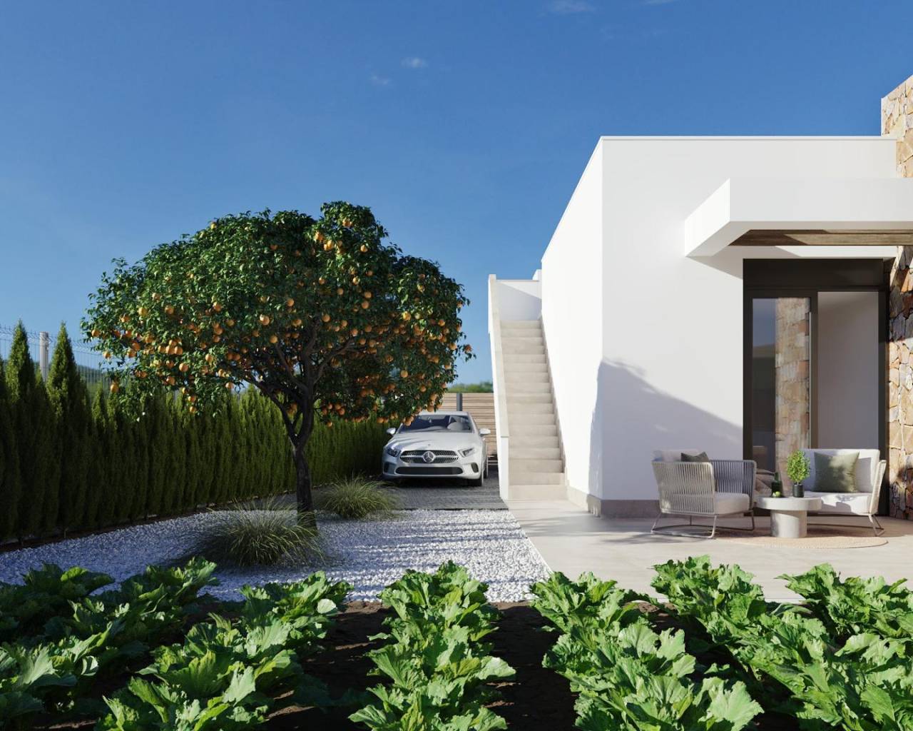 New Build - Villas - Fuente Álamo - Hacienda del Alamo