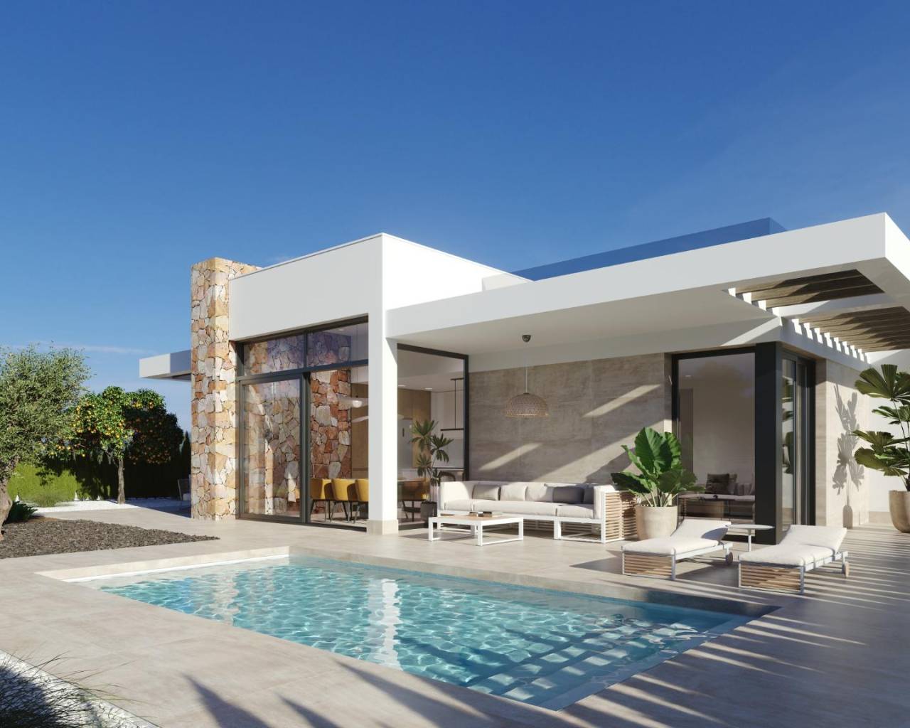 New Build - Villas - Fuente Álamo - Hacienda del Alamo