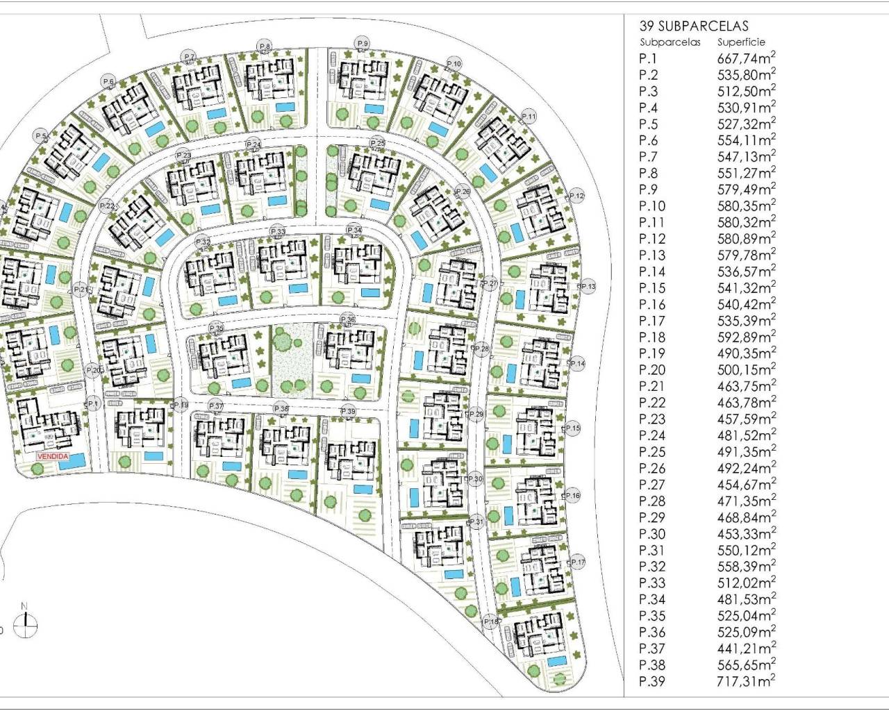 New Build - Villas - Fuente Álamo - Hacienda del Alamo