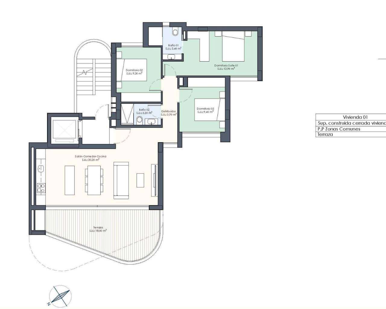 Nouvelle construction - Appartements - Guardamar del Segura - Avenida del Puerto