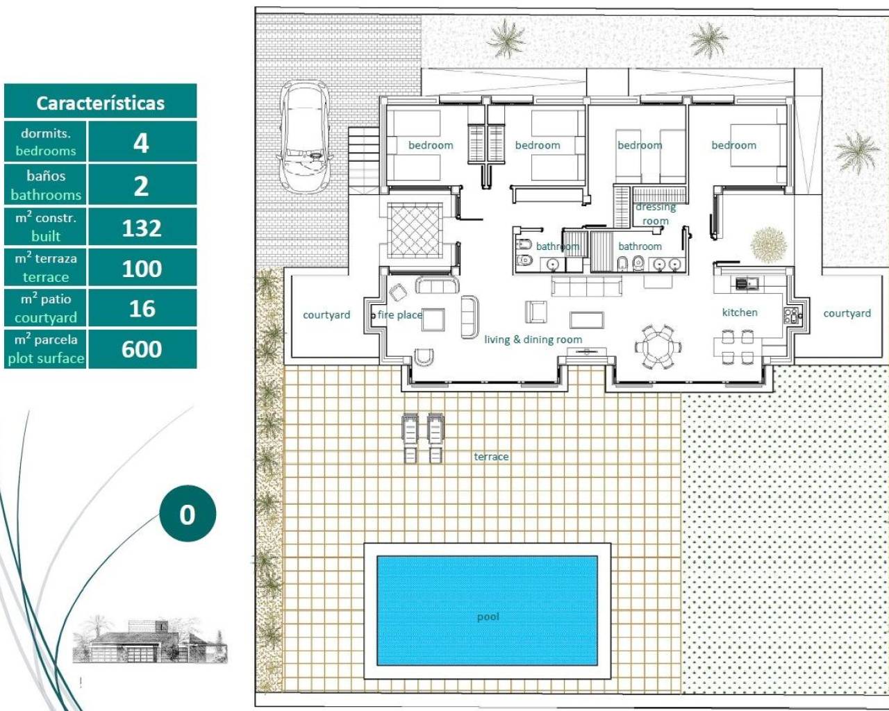 New Build - Villas - Sucina - Peraleja Golf