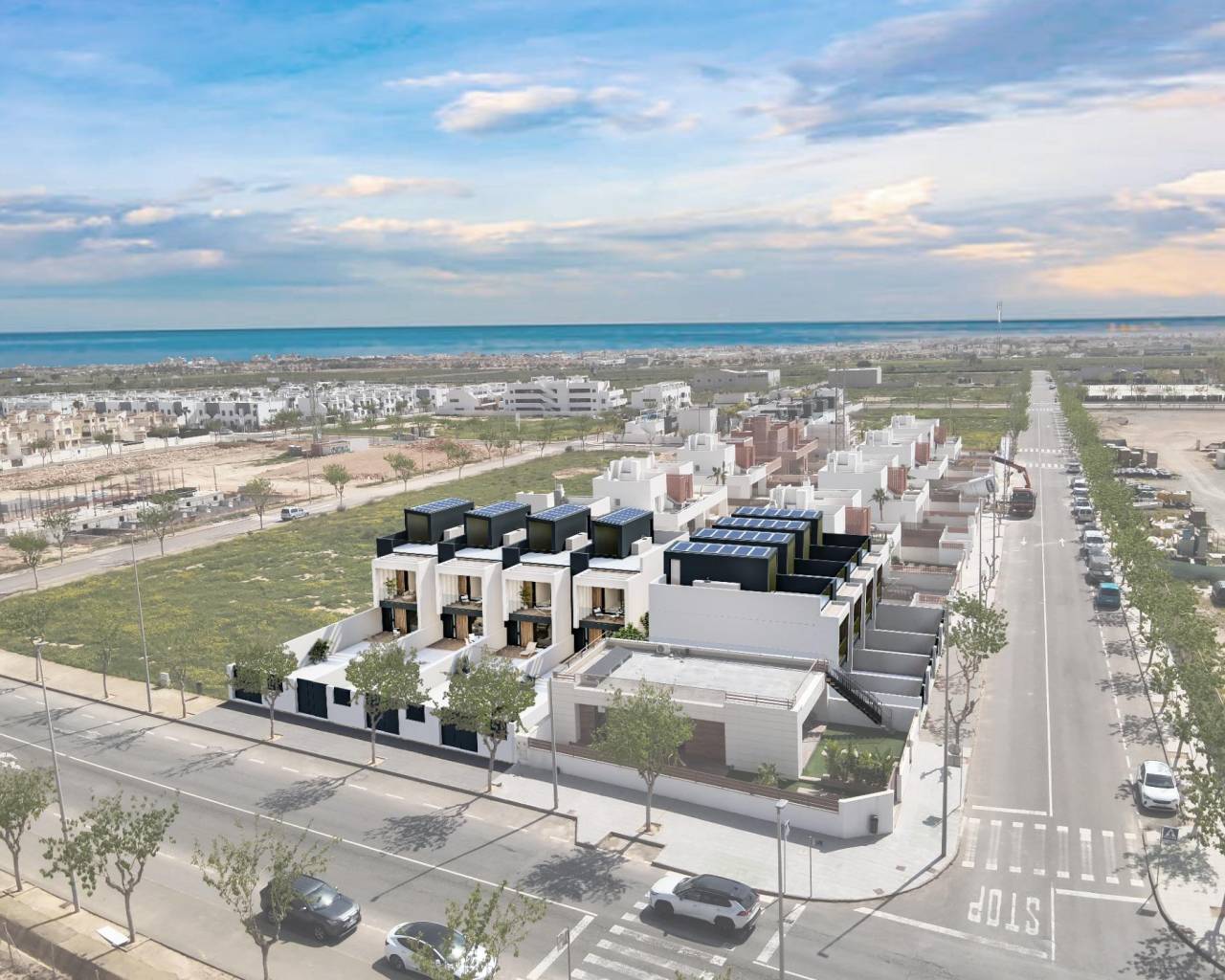 New Build - Rekkehus / Bungalow - Pilar de La Horadada - Lo Monte