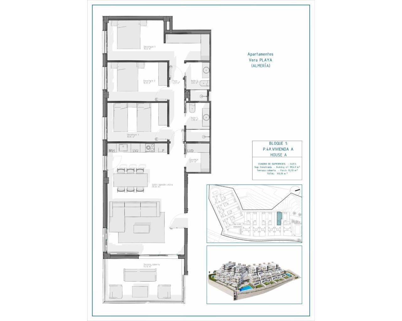 New Build - Apartments - Vera - Pueblo Salinas