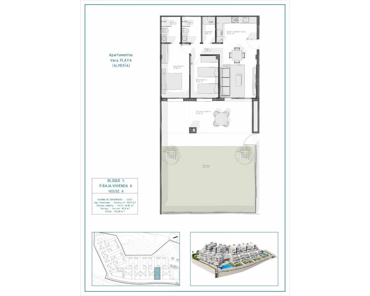 Nueva construcción  - Apartamentos - Vera - Pueblo Salinas