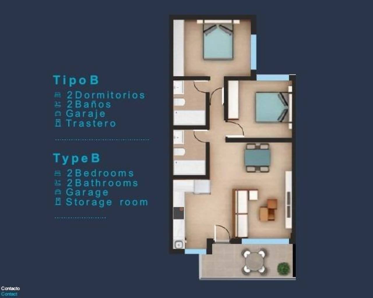 New Build - Rekkehus / Bungalow - San Pedro del Pinatar - Los Pinos