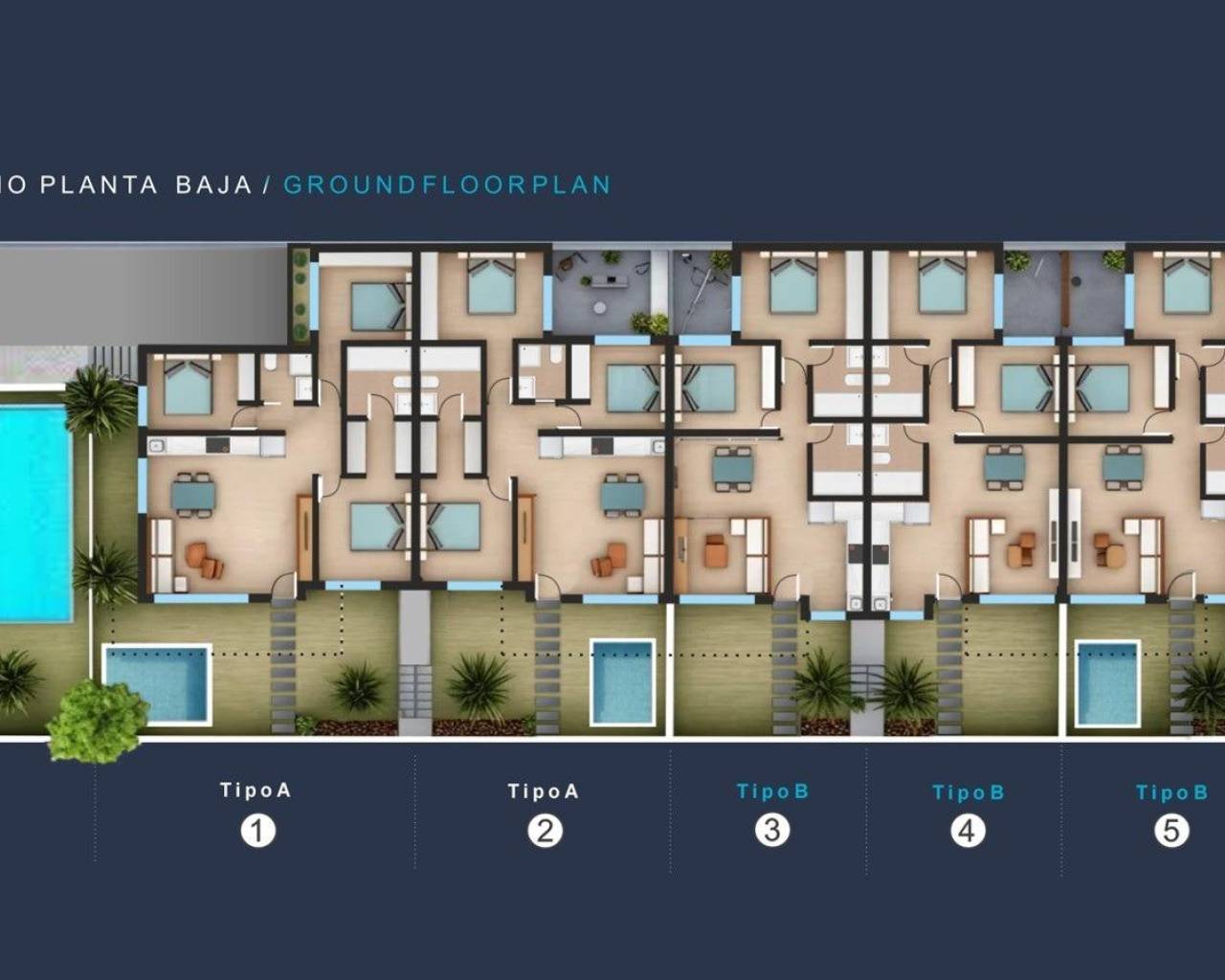 New Build - Bungalow  / Townhouse - San Pedro del Pinatar - Los Pinos