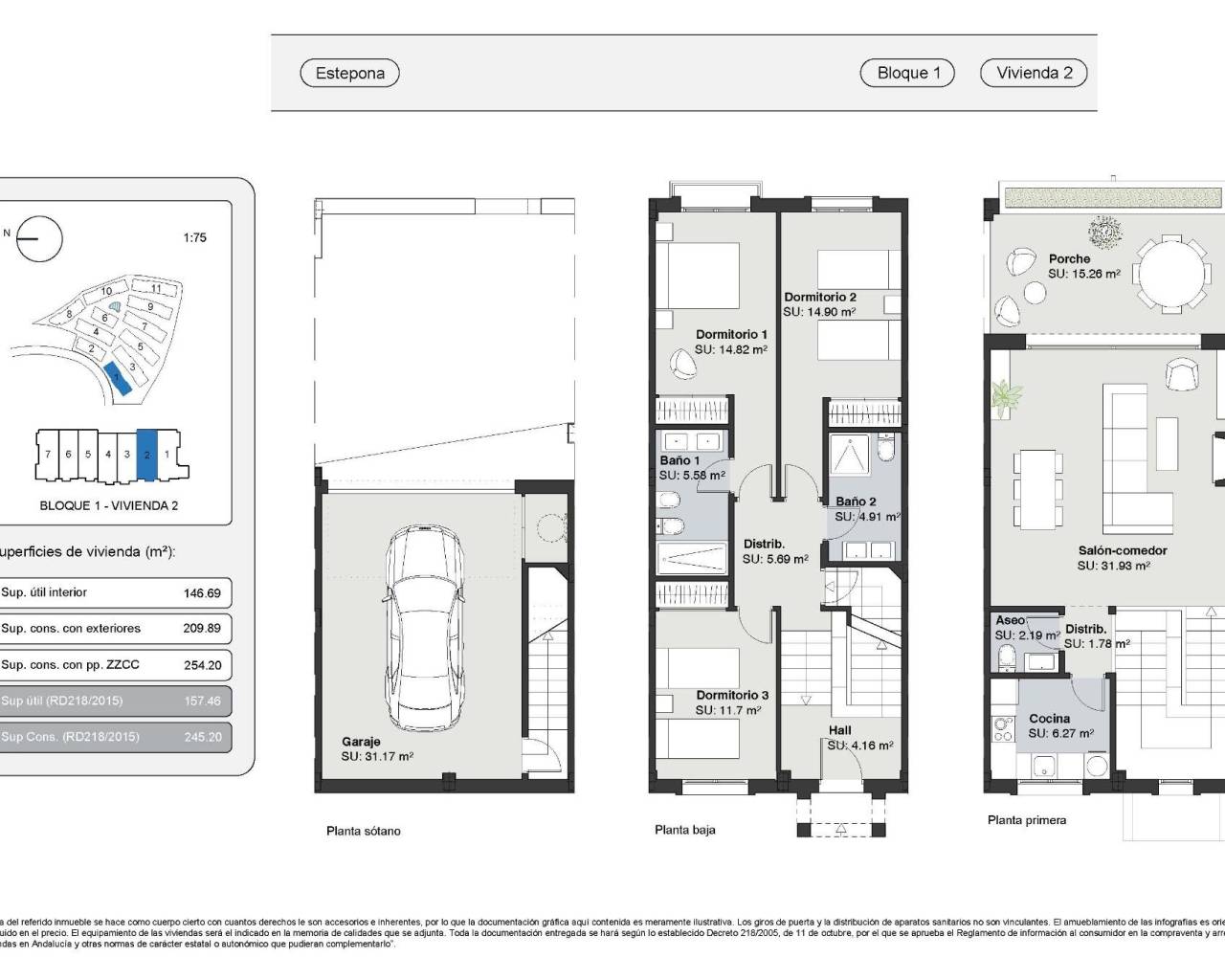 New Build - Bungalow  / Townhouse - Estepona - Azata Golf