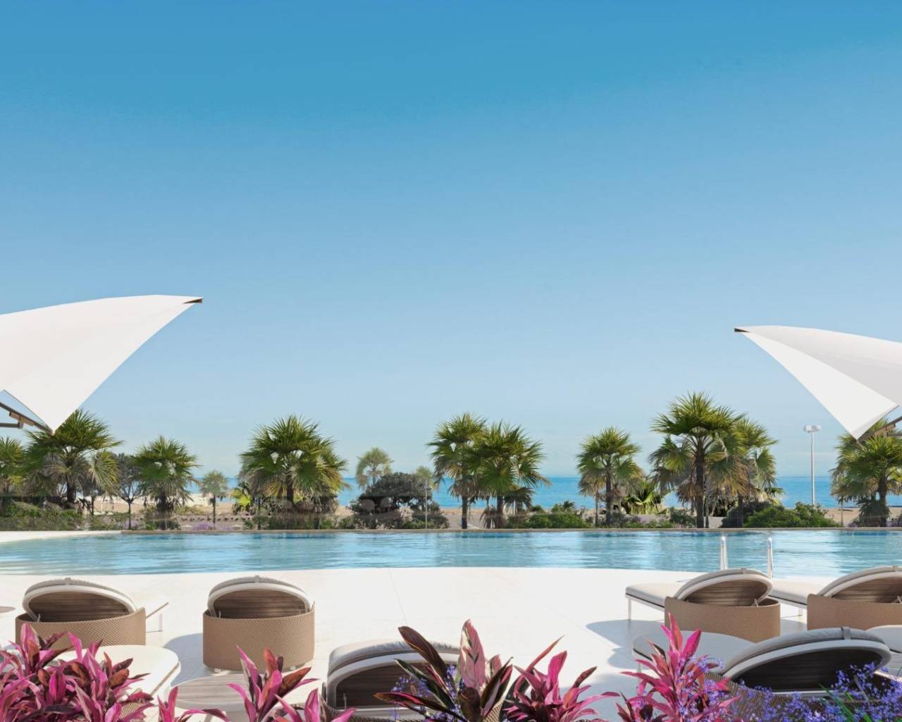 Nueva construcción  - Apartamentos - Málaga - Playa de Sacaba