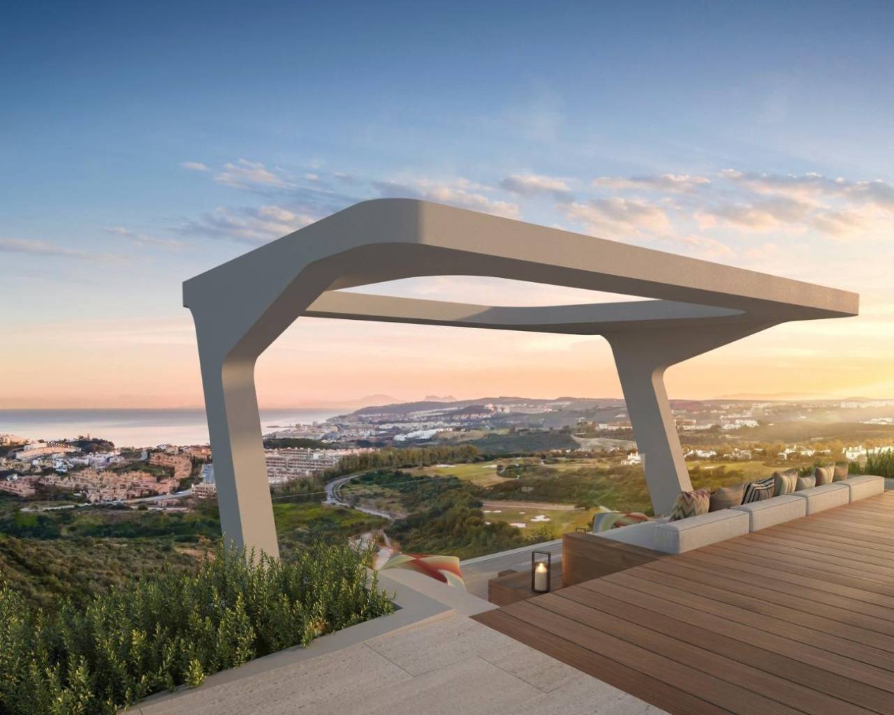 Nueva construcción  - Apartamentos - Casares - Finca Cortesín