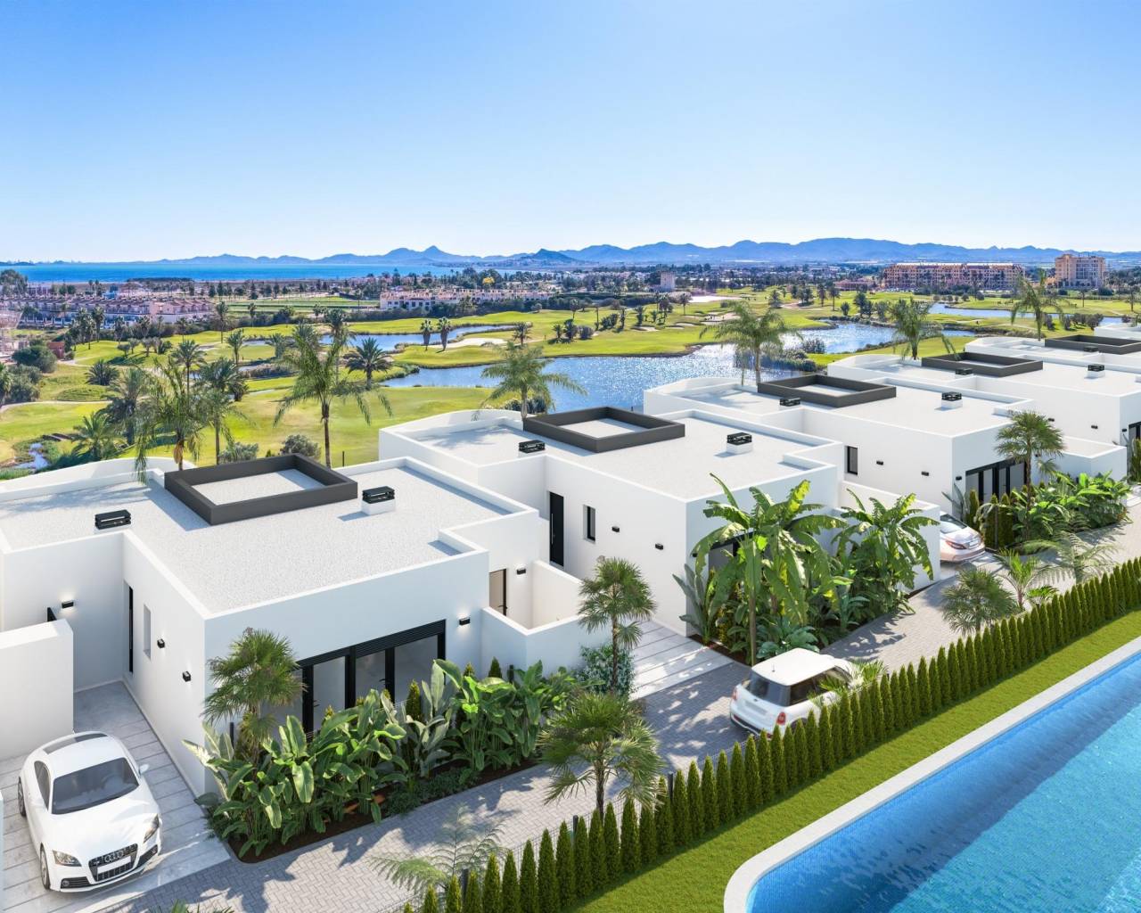 New Build - Villas - Los Alcazares - Serena Golf