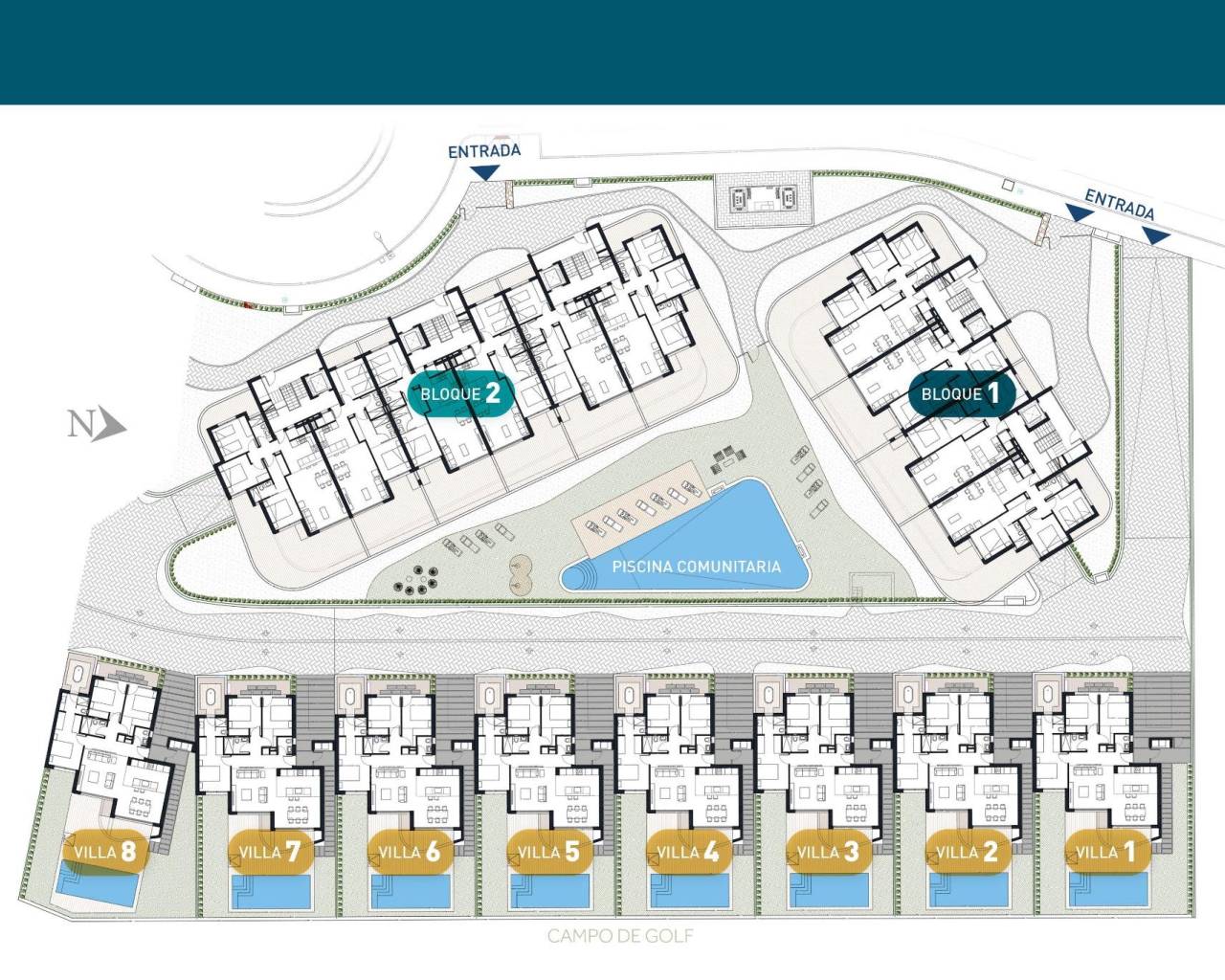 Nouvelle construction - Appartements - Los Alcazares - Serena Golf