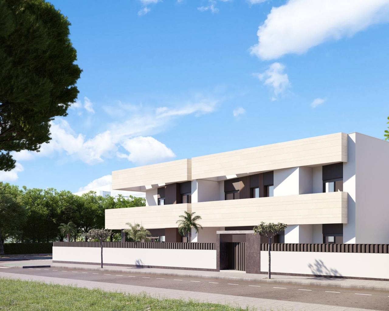 New Build - Villas - Pilar de La Horadada - parques de Andromeda