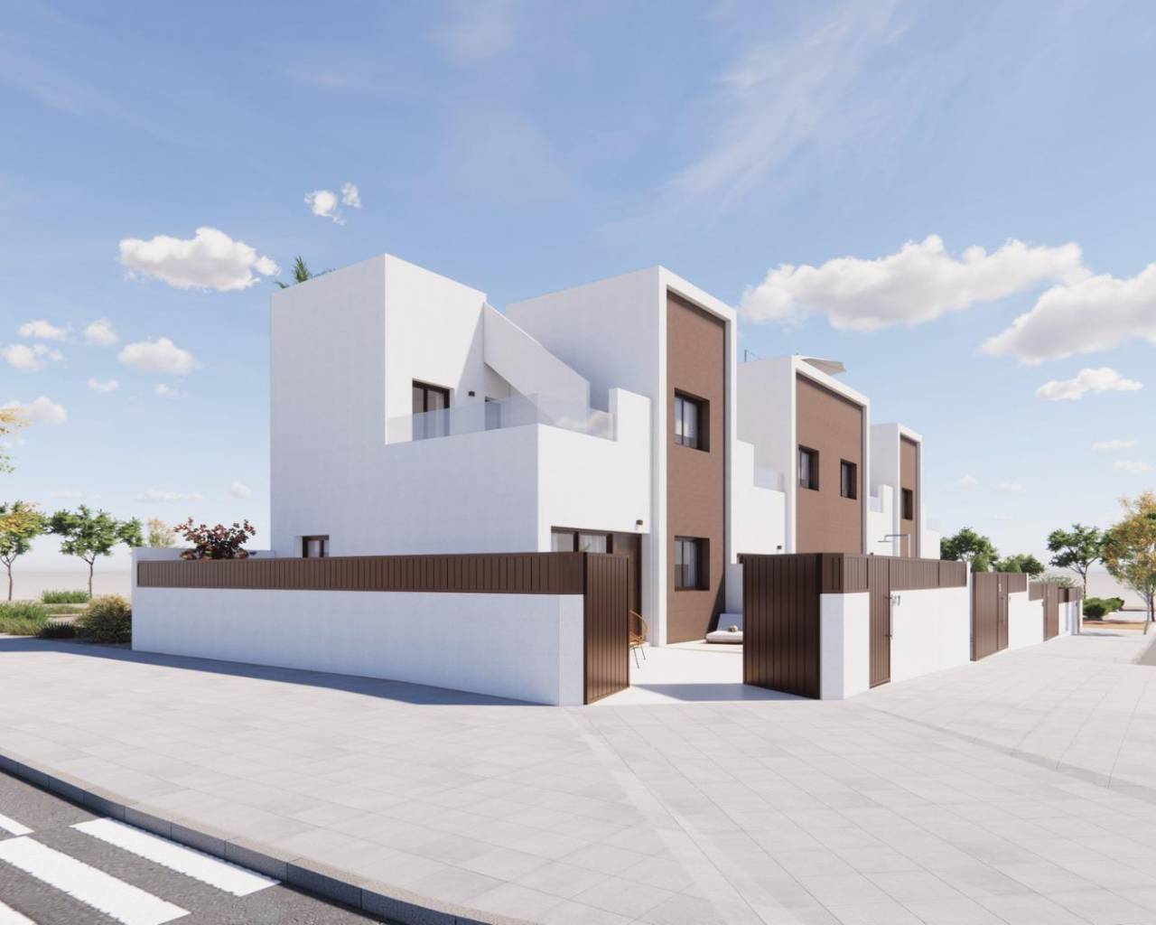 New Build - Rekkehus / Bungalow - Pilar de La Horadada - Barrio los Segundas