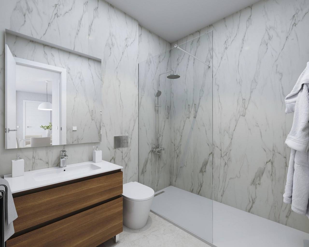 New Build - Rekkehus / Bungalow - Puerto de Mazarron - Playa Negra