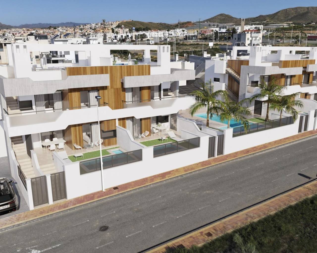 New Build - Rekkehus / Bungalow - Puerto de Mazarron - Playa Negra