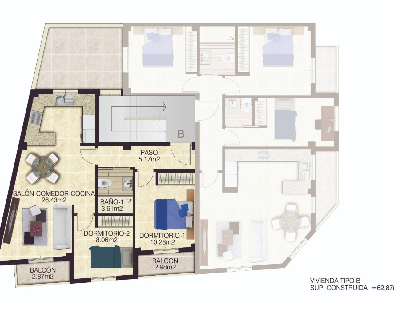 New Build - Apartments - Jacarilla - pueblo